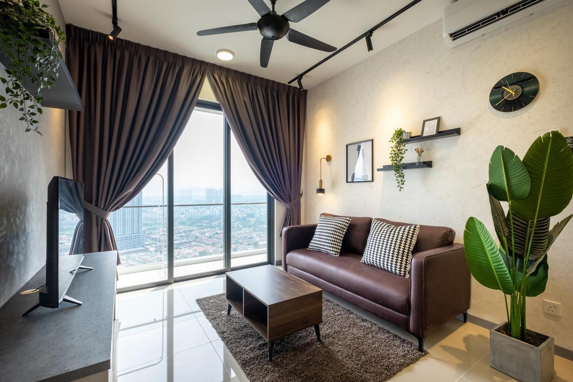 Апартаменты Contemporary United Point 6 Pax 现代风格 Desa Park & Mont Kiara Куала-Лумпур Экстерьер фото